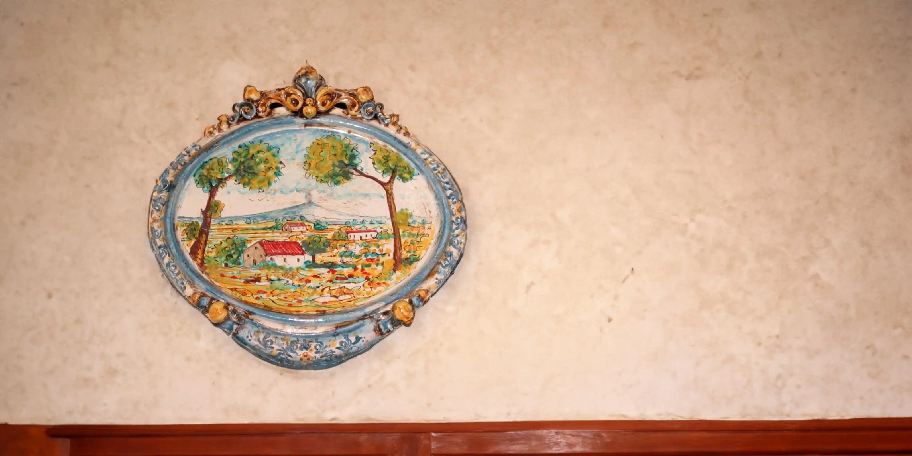 Ovali Ornamentali - Ceramiche di Caltagirone Sofia