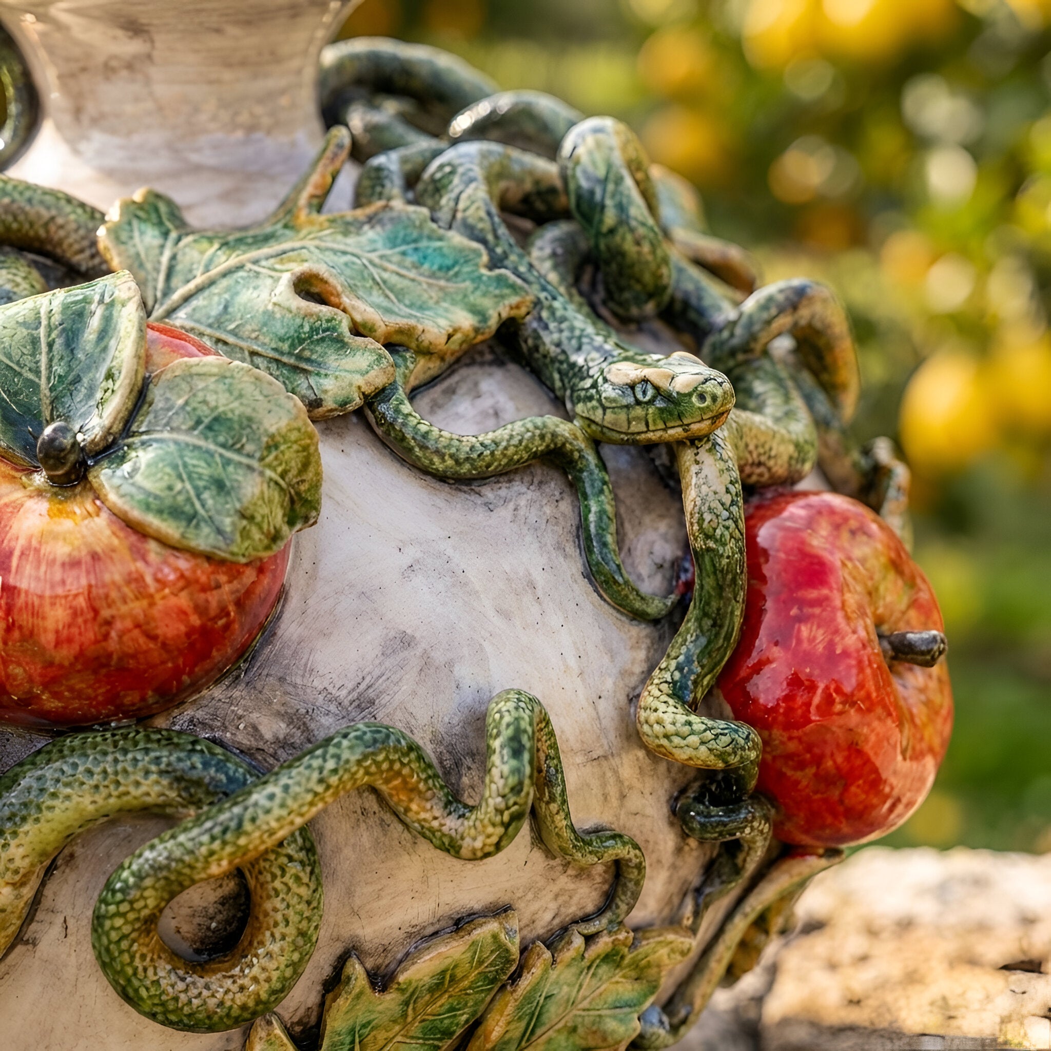 Vaso Eden Madreperla - Linea Giardini dell'Eden