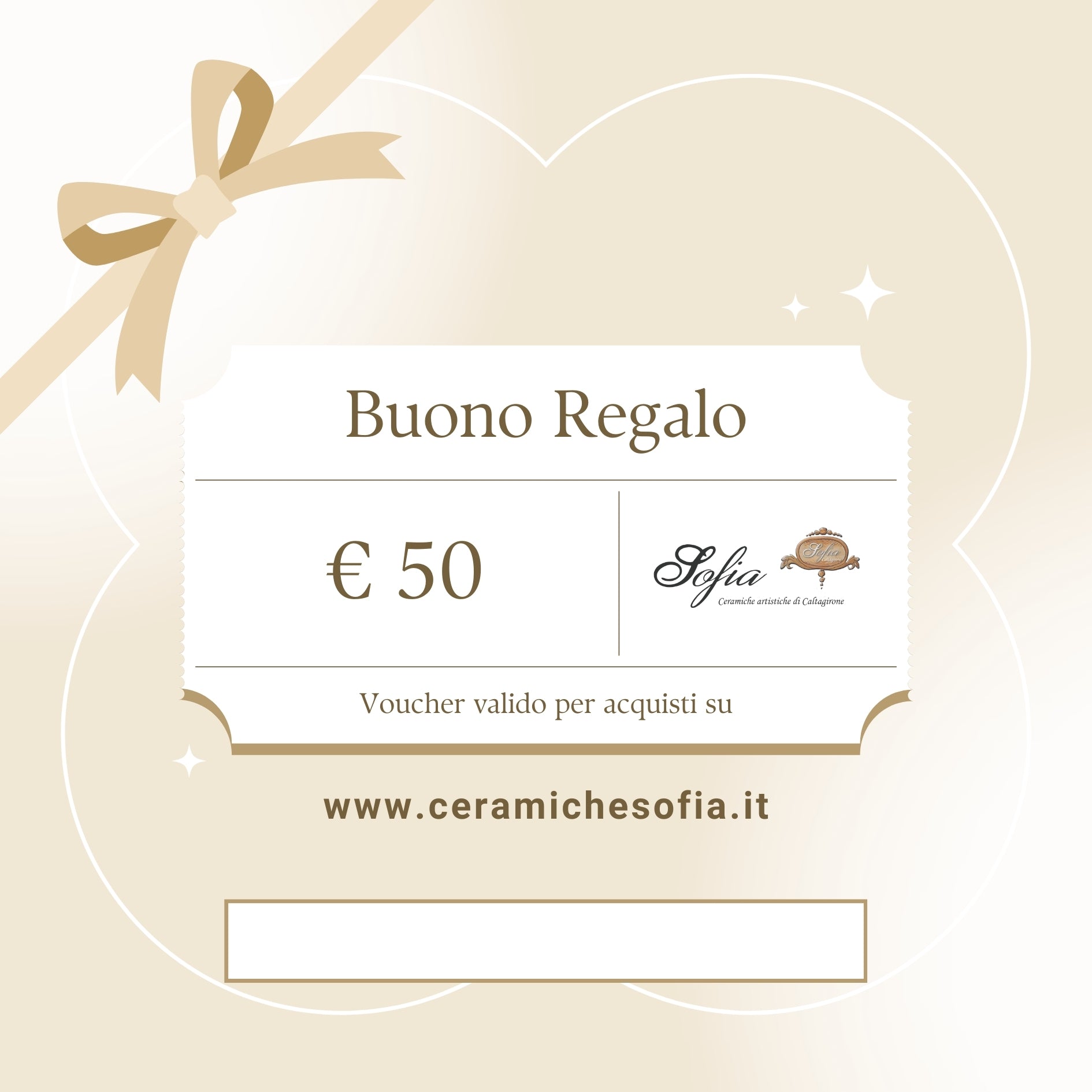 Buono Regalo - Sofia Ceramiche