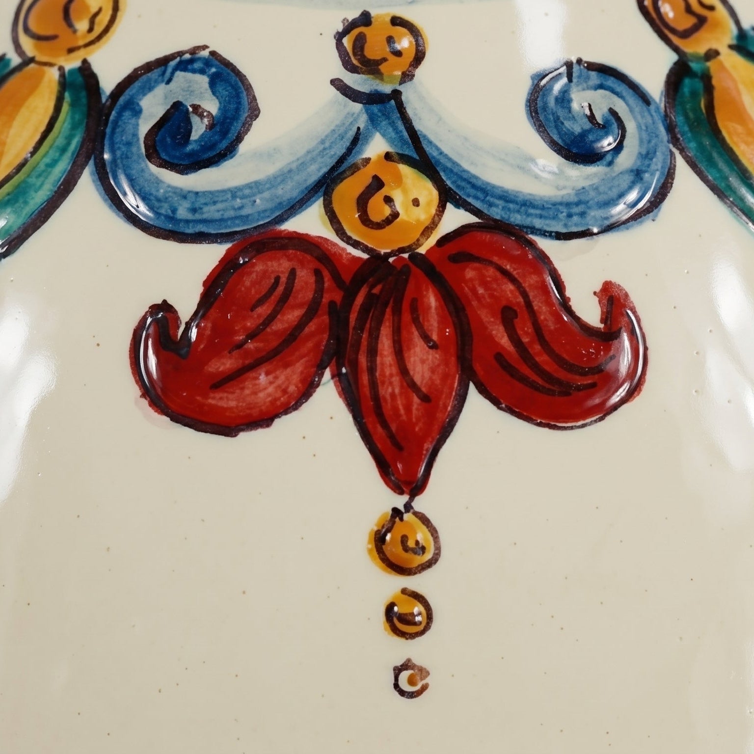 Uovo Decorativo in Ceramica di Caltagirone — Decoro Sicily