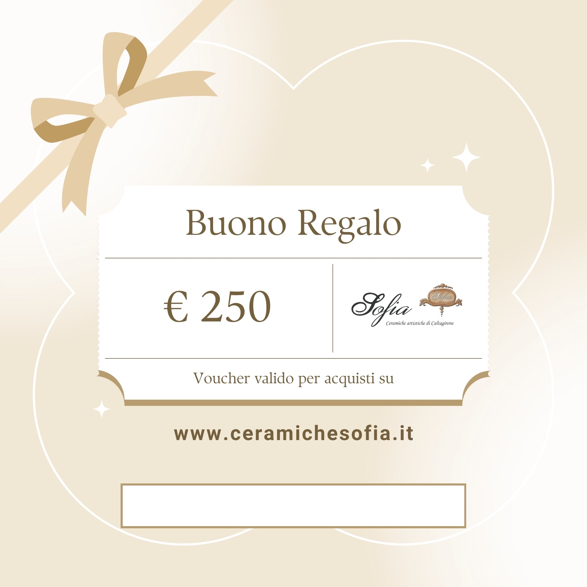 Buono Regalo - Sofia Ceramiche