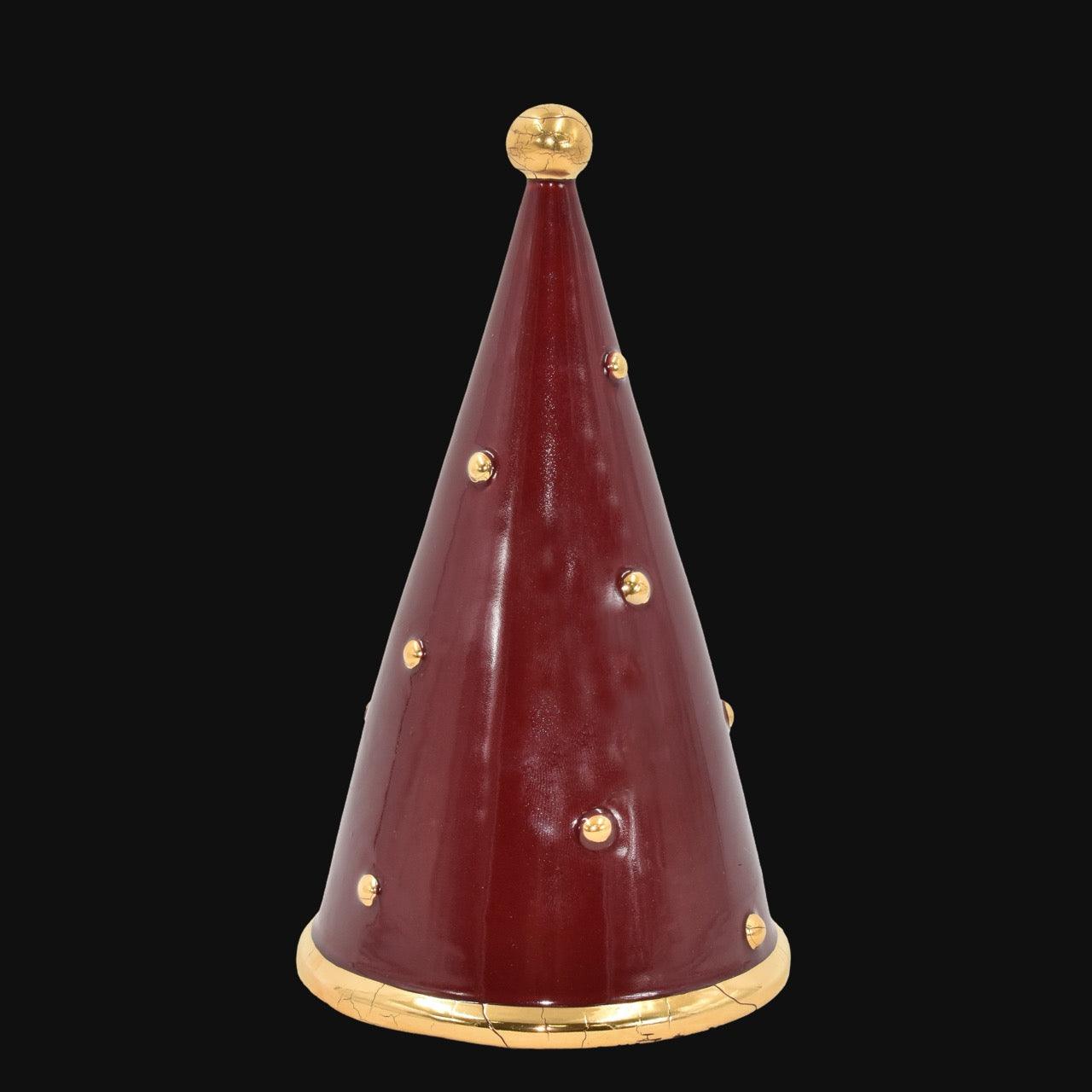 Albero di natale Cono linea moderna in ceramica di Caltagirone - Ceramiche di Caltagirone Sofia