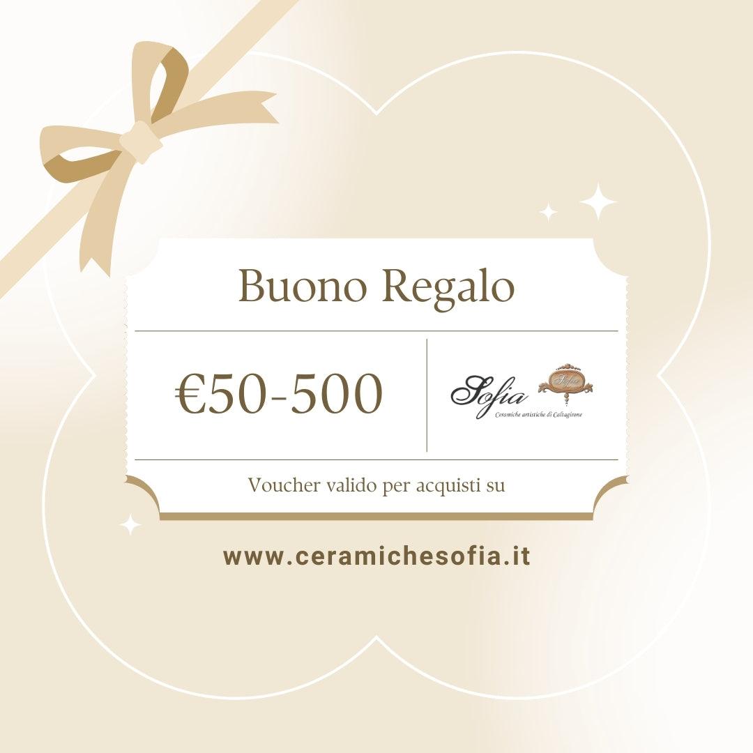 Buono Regalo - Sofia Ceramiche - Ceramiche di Caltagirone Sofia