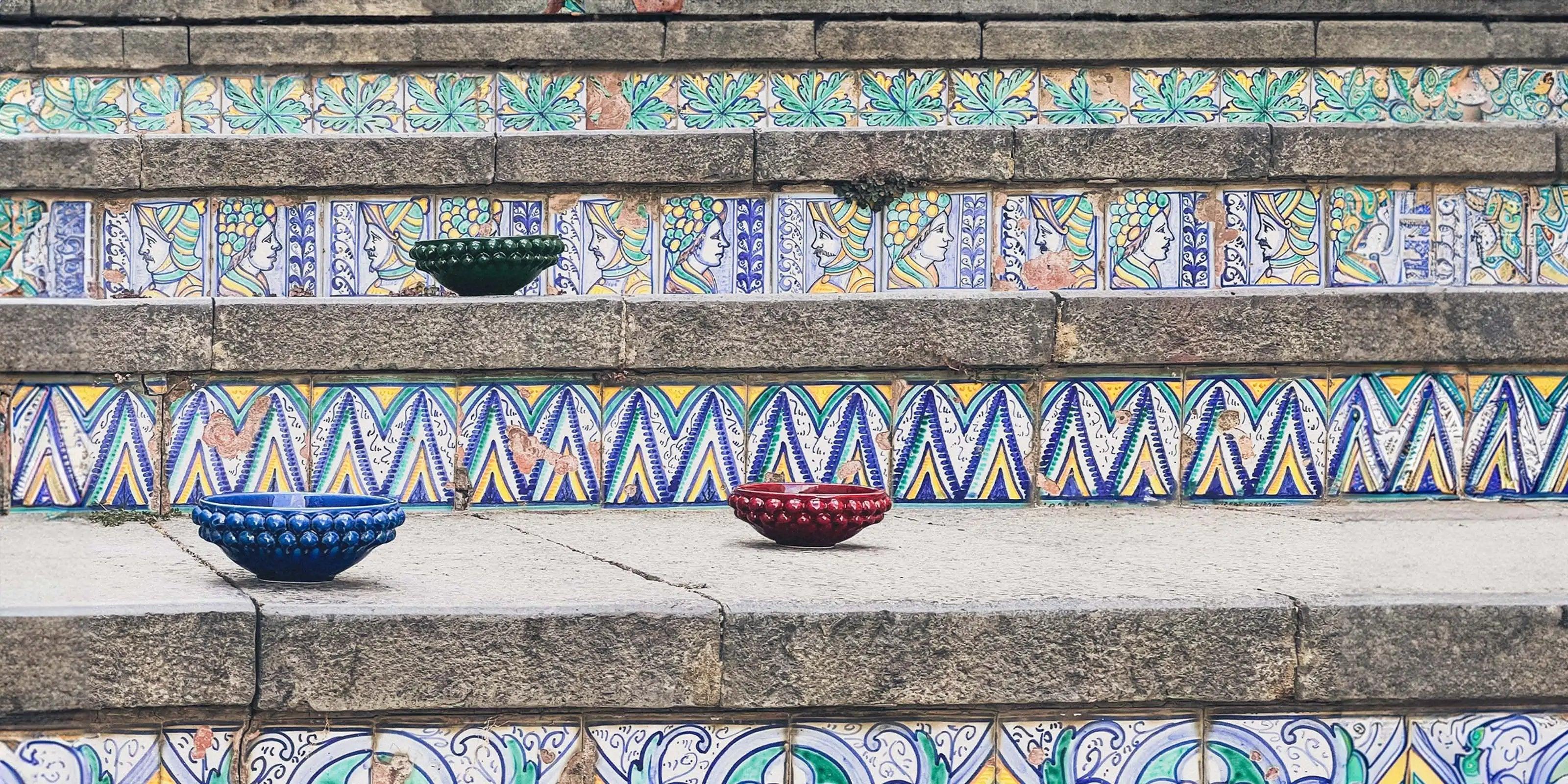 Ciotola a Pigna - Ceramiche di Caltagirone Sofia