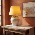 Lume Boccia in Ceramica di Caltagirone h 27 cm — Limoni Siciliani