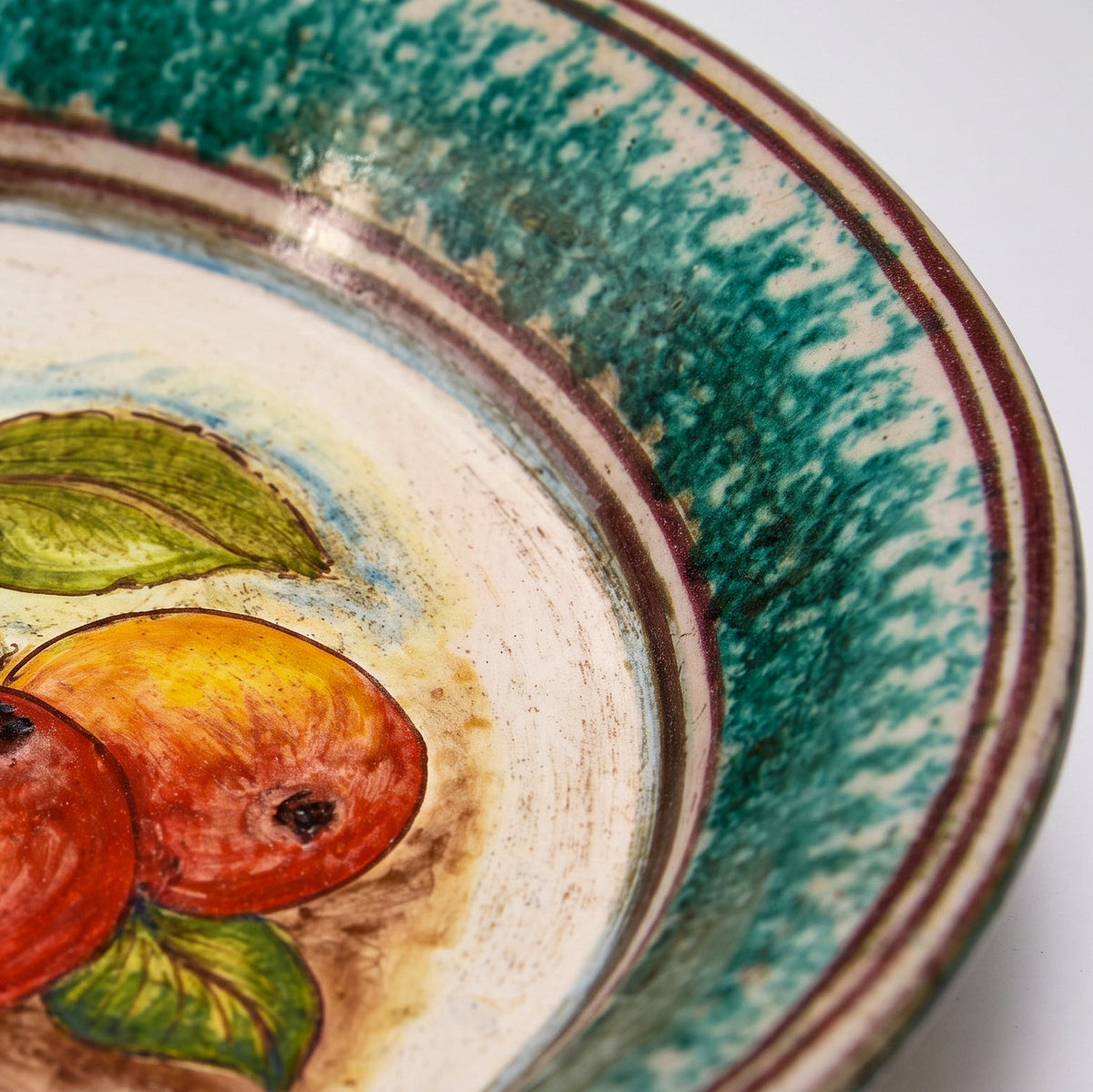 Fangotto in Ceramica di Caltagirone Ø 25/30/35 cm - Melograno e More, Antiche Riproduzioni