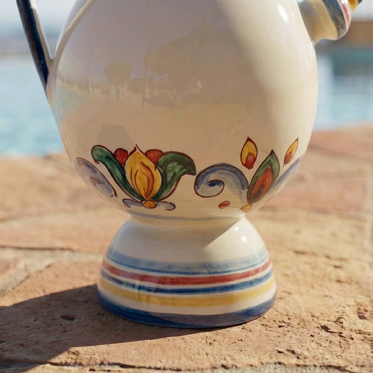 Bummulu Malandrino in Ceramica di Caltagirone h 25 cm — Decoro Sicily