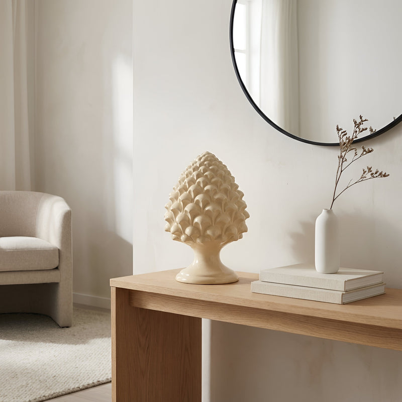 Pigna semilavorata altezza 15/35 Linea Avorio