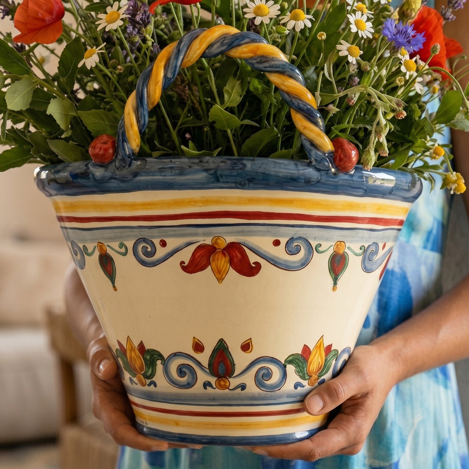 Coffa Siciliana in Ceramica — Decoro Sicily