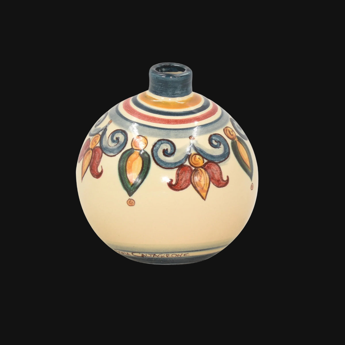 Profumatore Pallina, Decoro Sicily. Ceramica siciliana di Caltagirone, Sofia