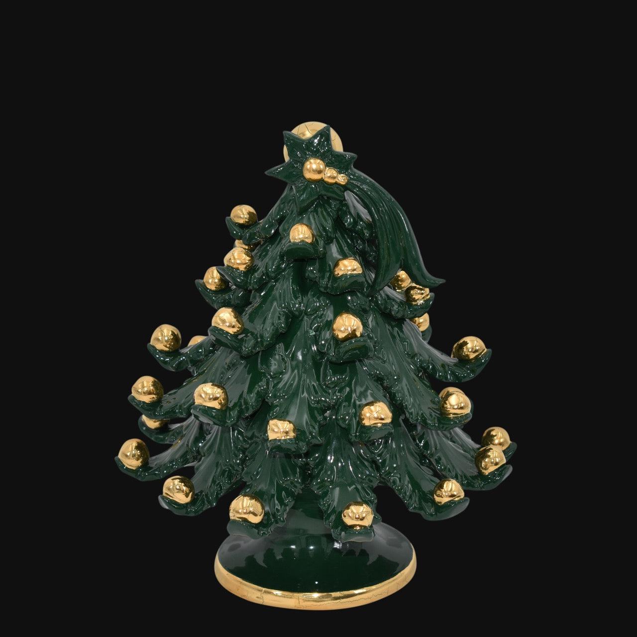 Spilla fatta a mano a forma di albero di Natale verde: spilla natalizia - Italia Spilla fatta a mano a forma di albero di Natale verde: spilla natalizia - Italia