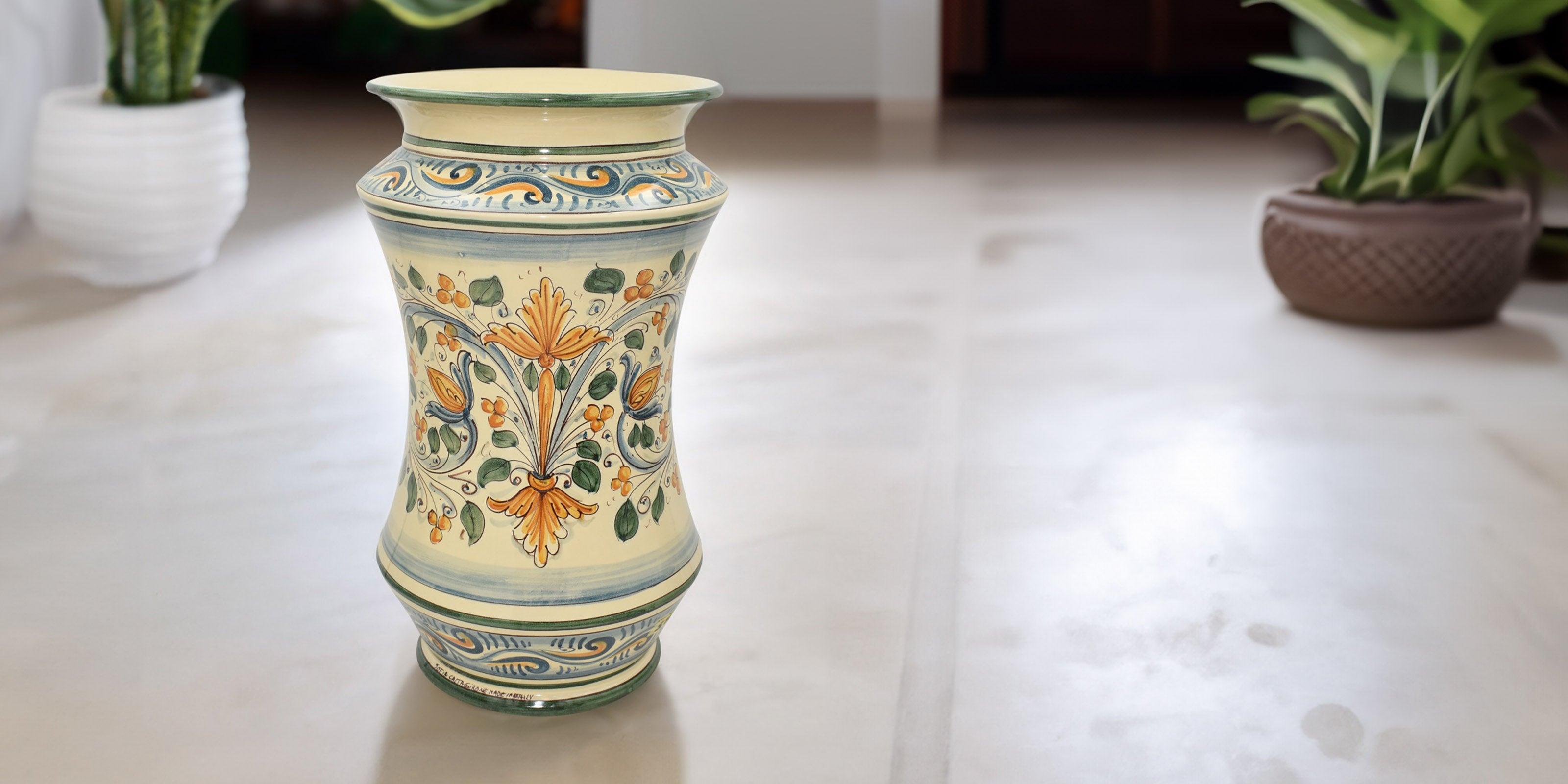 antico-fogliame - Ceramiche di Caltagirone Sofia