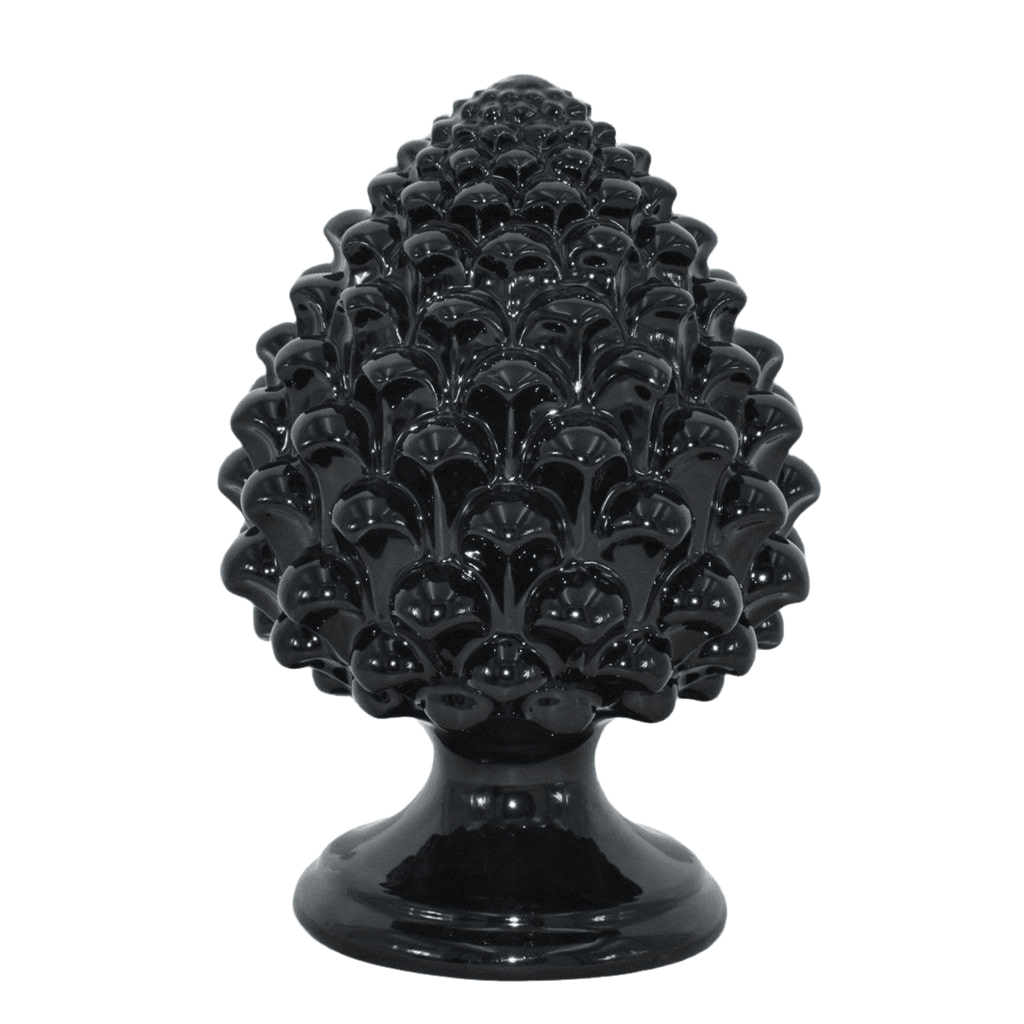Pigna semilavorata altezza 15/35 Black Line Lucido - Ceramiche di Caltagirone Sofia
