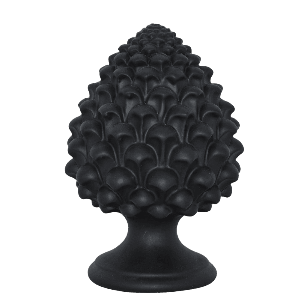 Pigna semilavorata altezza 15/35 Black Line Opaco - Ceramiche di Caltagirone Sofia