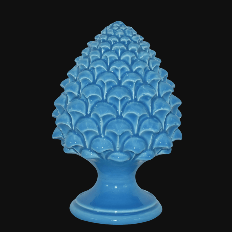 Pigna semilavorata altezza 15/35 Turchese