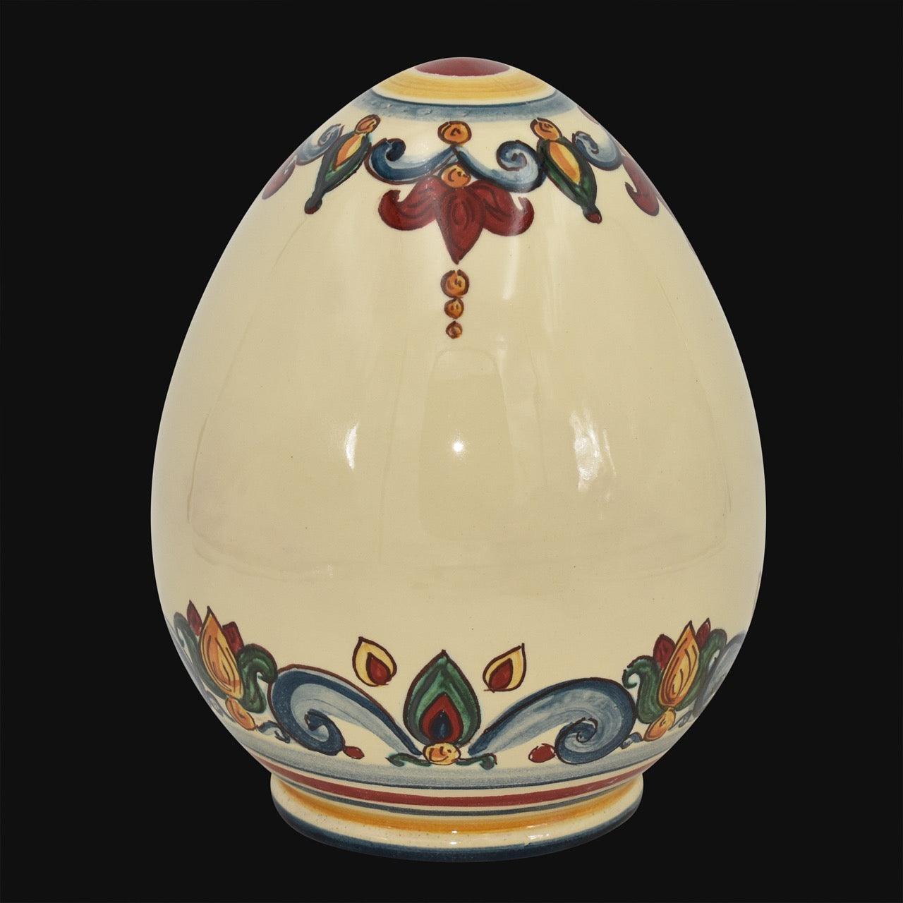 Uovo h 20 decoro sicily in Ceramica di Caltagirone - Ceramiche di Caltagirone Sofia
