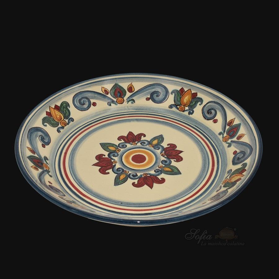 Fangotto Ø 30/40 Decoro Sicily in ceramica artistica di Caltagirone - Ceramiche di Caltagirone Sofia